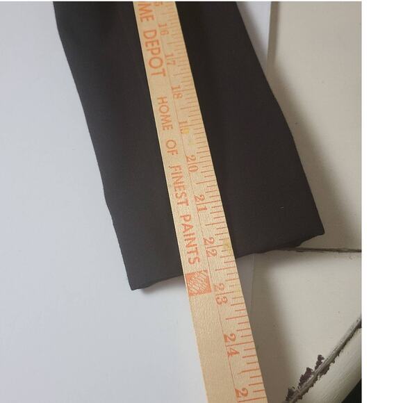 H Hartwell Womens Black Structured Classic Single Breasted Blazer Academia S - Picture 16 of 16